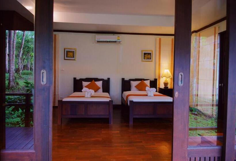 ویلای 1 خوابه با چشم‌انداز باغ, Kooncharaburi Resort   Koh Chang