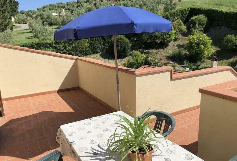 Апартаменты 1 Спальня Вид на Бассейн, Agriturismo San Maurizio