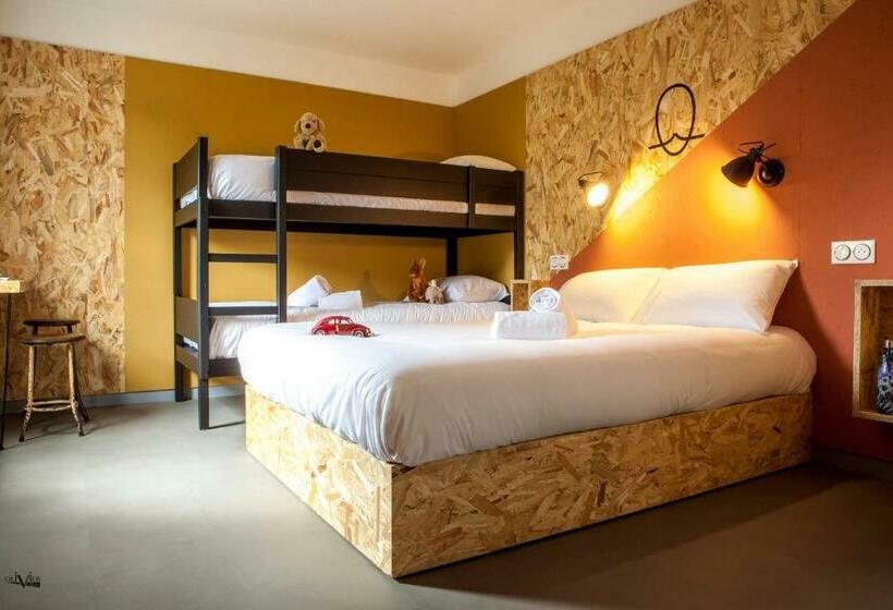 اتاق سوپریور خانوادگی, Hôtel Moustache Lille   Seclin