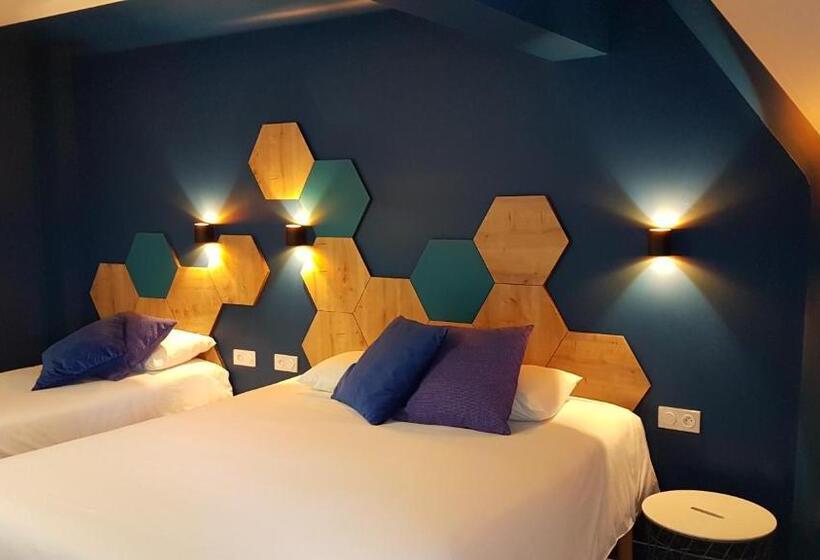 Номер Стандарт 2 Двуспальные Кровати, Le Broceliande   Sure Hotel Collection By Best Western