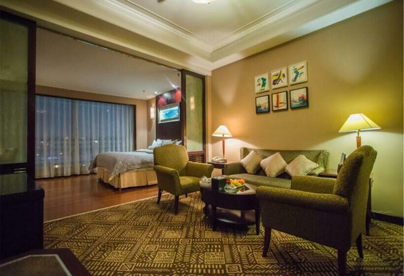 Quarto Deluxe, Qingdao Blue Horizon Hotel Laoshan
