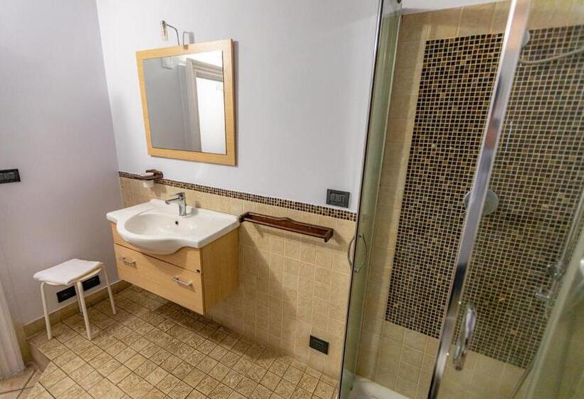 غرفة قياسية رباعية مطلة على البحر, Promenade B&b