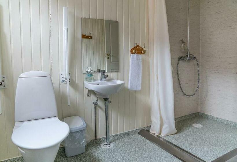 اتاق استاندارد با سرویس بهداشتی مشترک, Guesthouse Isafjordur  Gamla