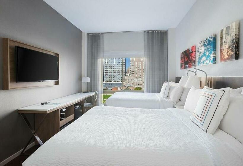 اتاق استاندارد با 2 تخت دوبل, Fairfield Inn & Suites By Marriott New York Manhattan/central Park