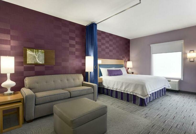 Люкс Deluxe Кровать Кинг, Home2 Suites By Hilton Greenville Downtown