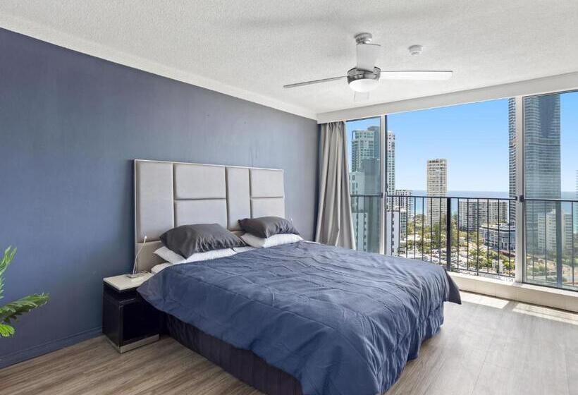 דירת סופריור  חדרי שינה, Condor Ocean View Apartments Managed By Gold Coast Premium