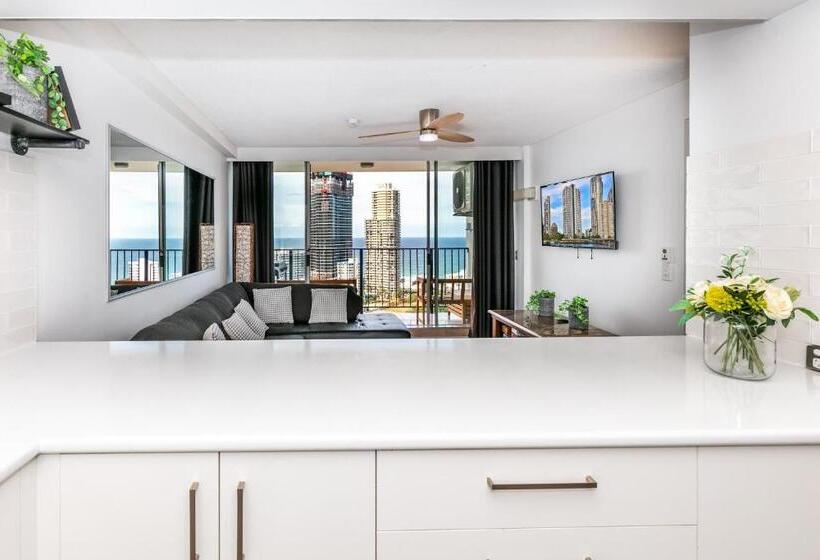 דירת 2 חדרים סופריור, Condor Ocean View Apartments Managed By Gold Coast Premium
