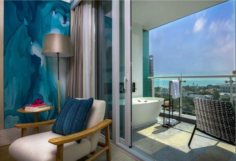 Номер Deluxe Кровать Кинг, Wyndham Sanya Bay