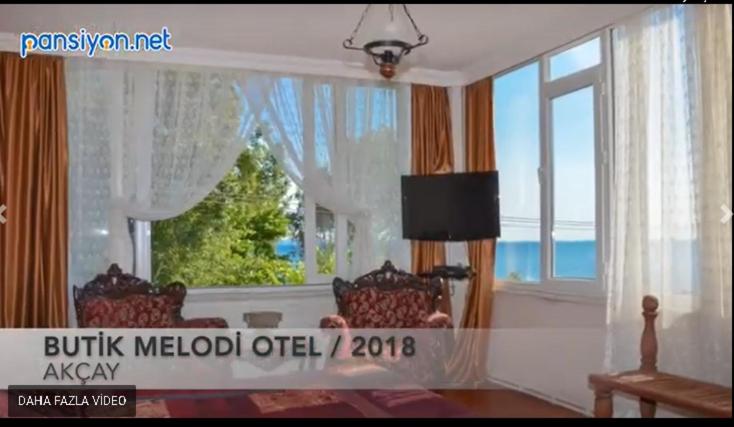 Люкс Superior Вид на Море, Melodi Butik Otel