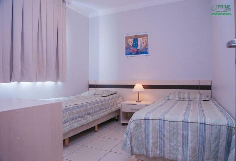 침실 2개 아파트, Prime Hotel águas Da Serra