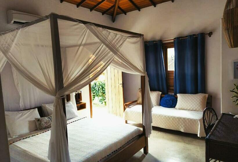 스탠다드 룸 가든 전망, Guest House Villa 2 Santos