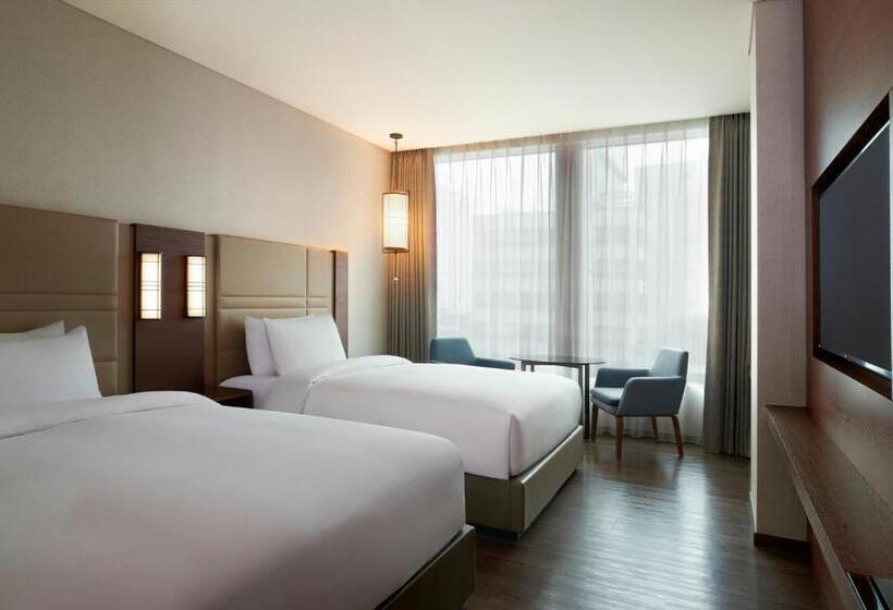 Quarto Standard 2 Camas Casal, Courtyard By Marriott Seoul Namdaemun