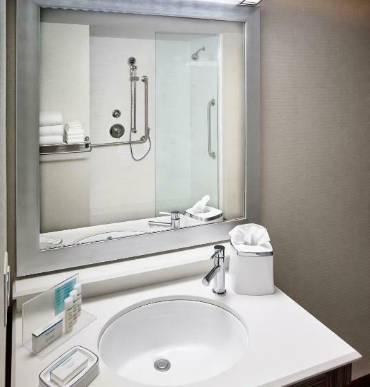 适合残疾人士使用的带超级大床的标准间, Hampton Inn By Hilton Sarnia/point Edward