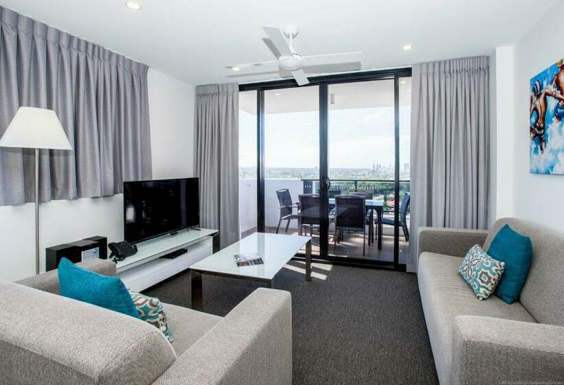 침실 1개 아파트, Synergy Broadbeach   Official