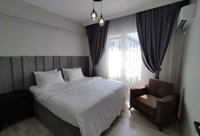 آپارتمان 1 خوابه با چشم‌انداز باغ, Pusula Motel