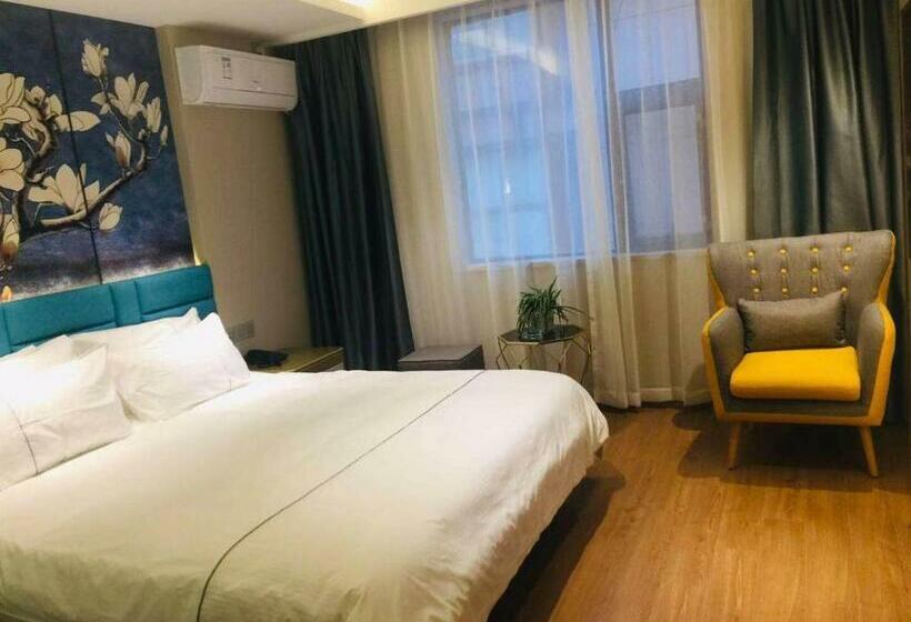 Quarto Comfort, Magnotel Yangzhou China Grand Canal Museum Wanda Plaza