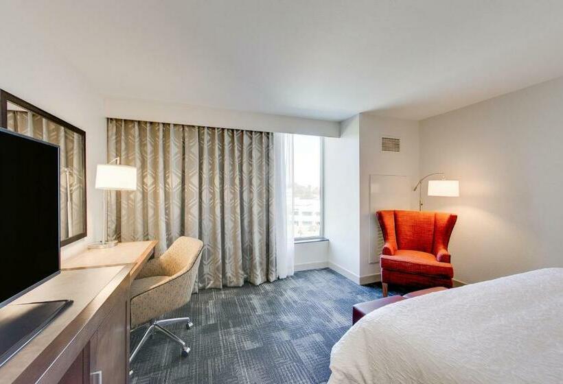 Quarto Estandar Cama King, Hampton Inn & Suites North Houston Spring