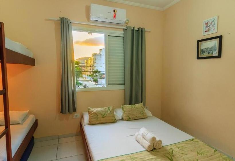 Quarto Quádruplo Deluxe, Guaruja Hostel