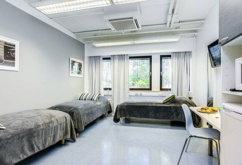 스탠다드 룸 공동 욕실, Forenom Hostel Vantaa Aviapolis