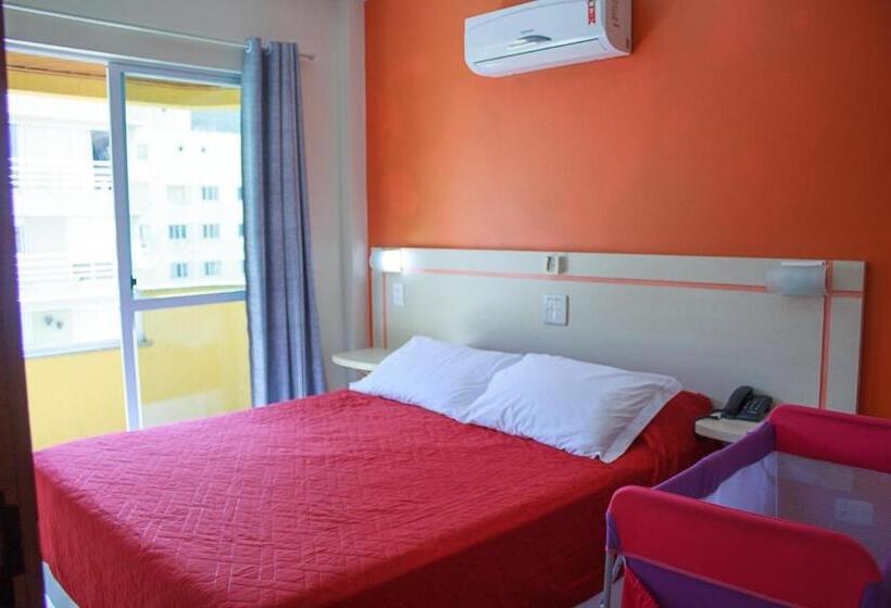 침실 1개 아파트, Bombinhas Praia Apart Hotel   Unidade Rua Bem Te Vi