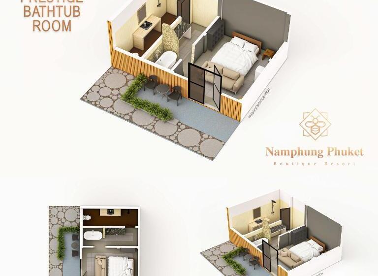 Номер Deluxe, Namphung Phuket Boutique Resort