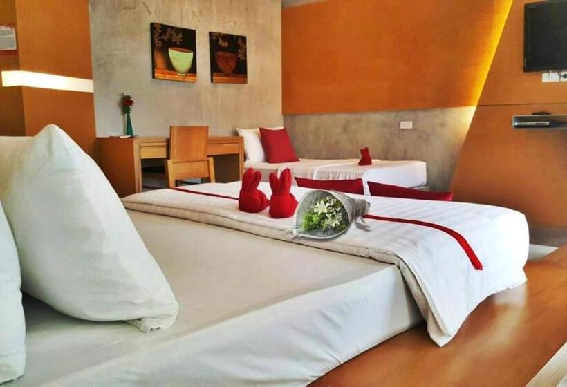 غرفة إدارية ثلاثية, The Now Hotel   Sha Extra Plus