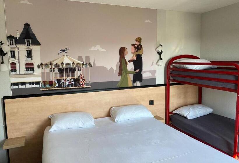Четырехместный Номер Стандарт, Kyriad Direct Orleans   La Chapelle St Mesmin