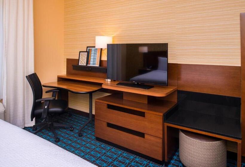 キングサイズベッドのスタンダードルーム, Fairfield Inn & Suites By Marriott Akron Stow