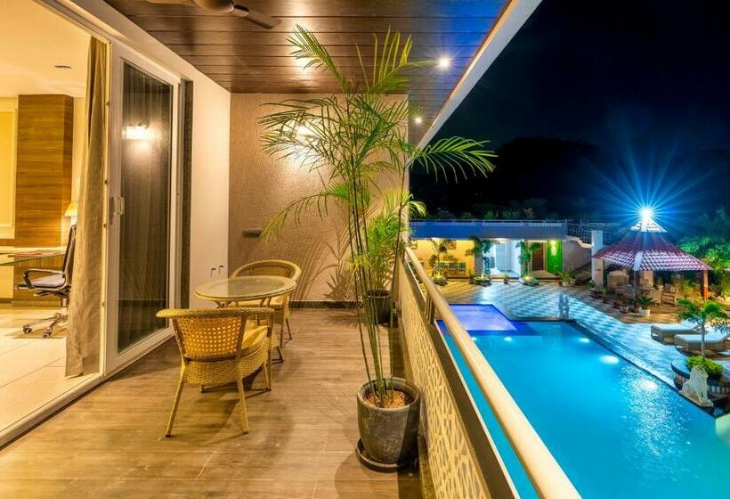带大床的标准间, Mountain Creek Villa Udaipur