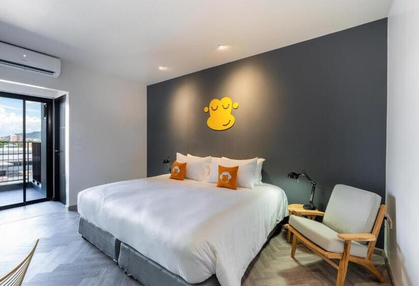 스탠다드 룸 킹사이즈 침대, Newly Opened   Blu Monkey Hub And Hotel Krabi Town