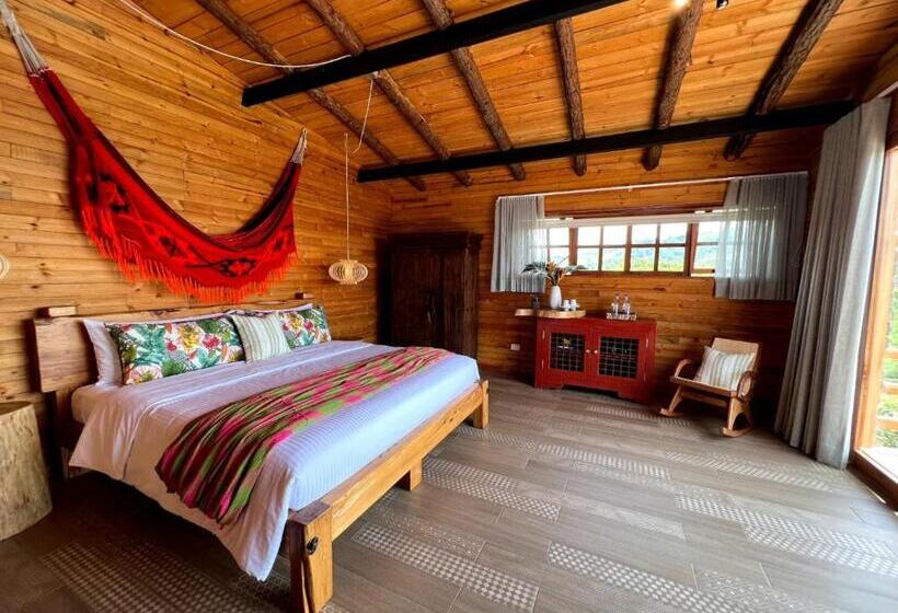 스탠다드 룸, La Perla Finca Hotel  Cabaña Esmeralda