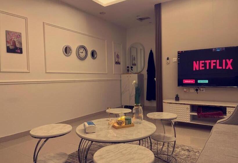 Apartamento 1 Dormitório, شقة غرفة وصالة دخول ذاتي ضمن فيلا سكنية حي الرمال