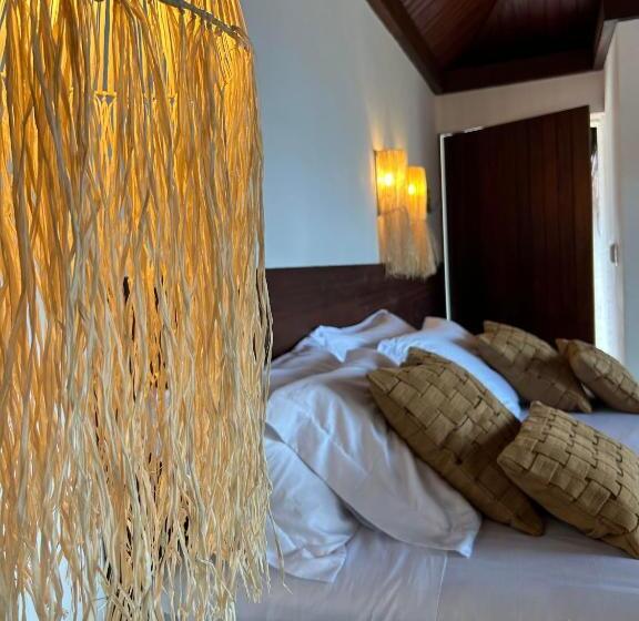 바다 전망 스탠다드 방갈로, Kuarasy Boutique Hotel Japaratinga