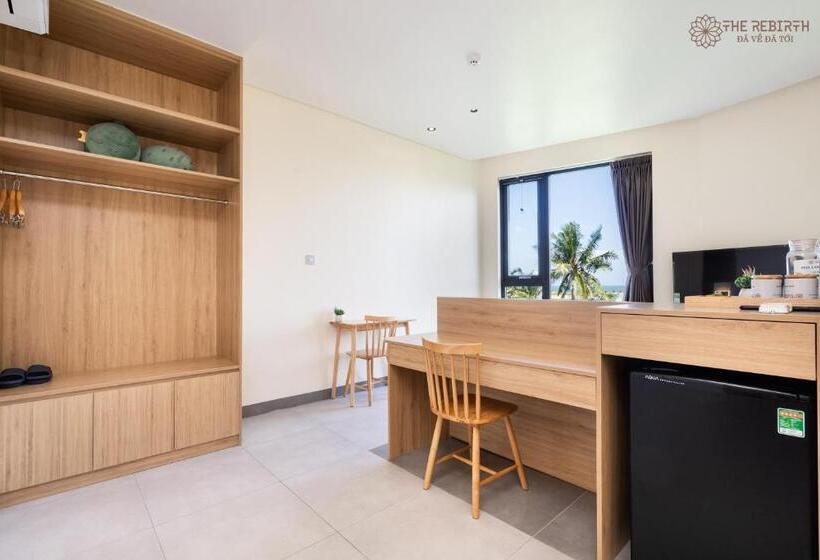 آپارتمان 1 خوابه با چشم‌انداز دریا, The Rebirth Apartment Binh Chau Ho Tram