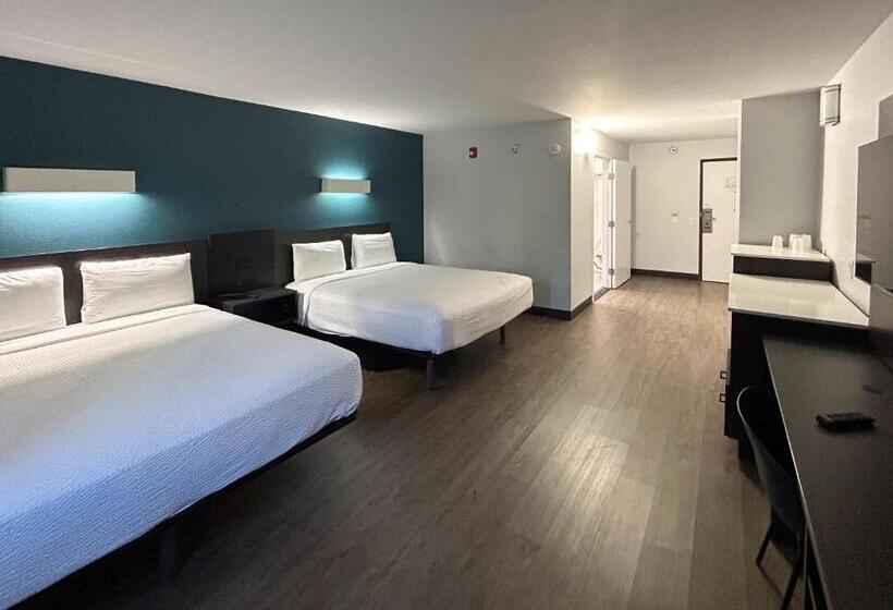 Номер Стандарт Адаптированный для Инвалидов, Studio 6 Suites Carson, Ca