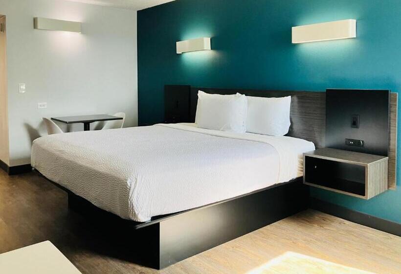 Номер Стандарт Кровать Кинг Адаптированный для Инвалидов, Studio 6 Suites Carson, Ca