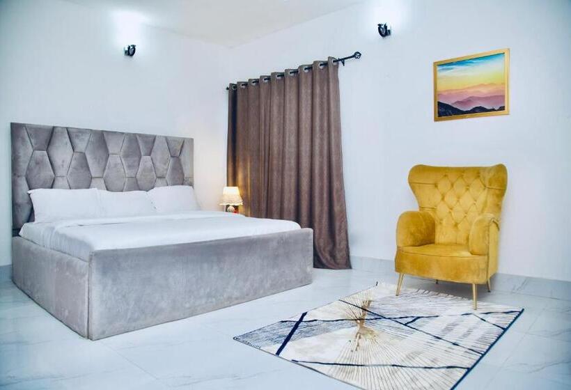 اتاق استاندارد با تخت بزرگ, Oasis Villa Lekki