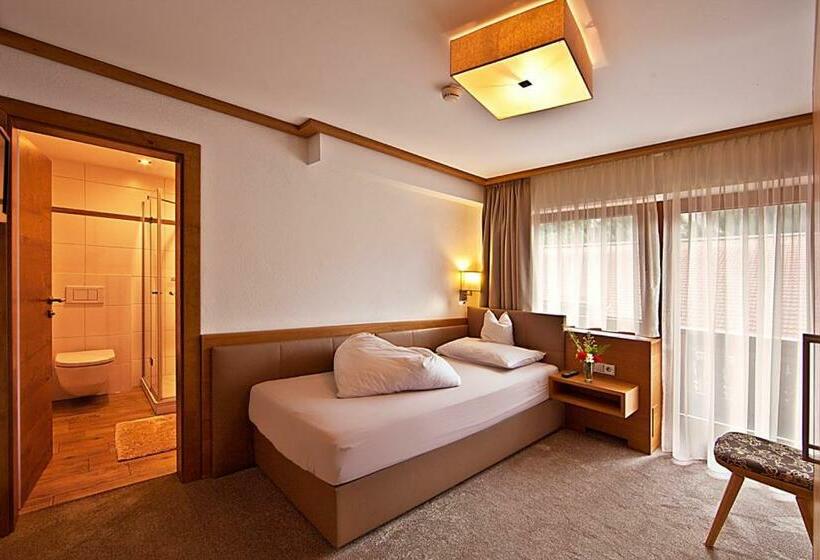 اتاق استاندارد یک تخته با بالکن, Landhotel Denggerhof