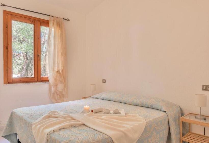 Апартаменты 2 Спальни, Apartments With Air Conditioning And Private Outdoor Area In The Center Of San Teodoro