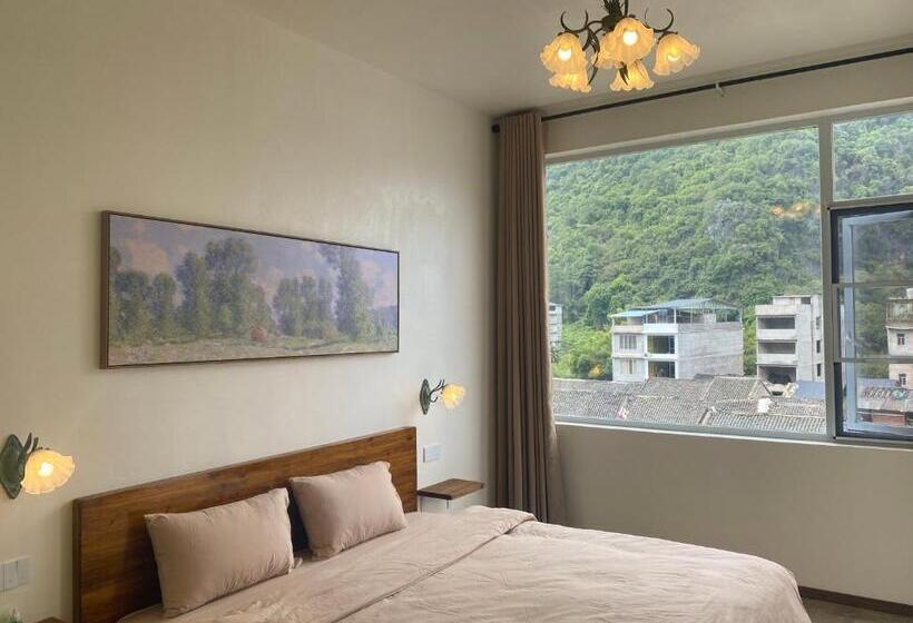 Стандартный Номер Кровать Кинг, Pomelo Hostel Xingping