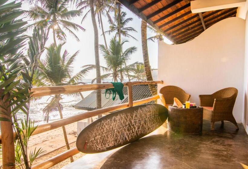Quarto Quádruplo Estandar Vista Mar, Amaroo Hikkaduwa