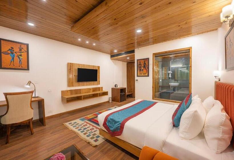 标准间带山景, Bradhi   Echor Riverside Resort Jibhi