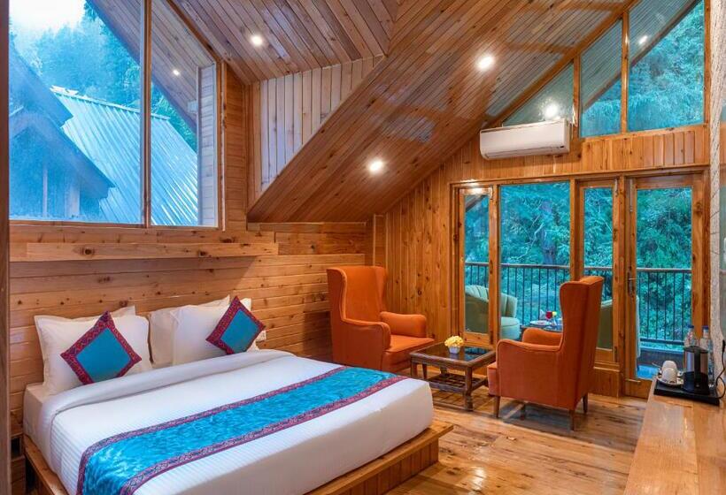 1 베드룸 수피리어 스위트, Bradhi   Echor Riverside Resort Jibhi