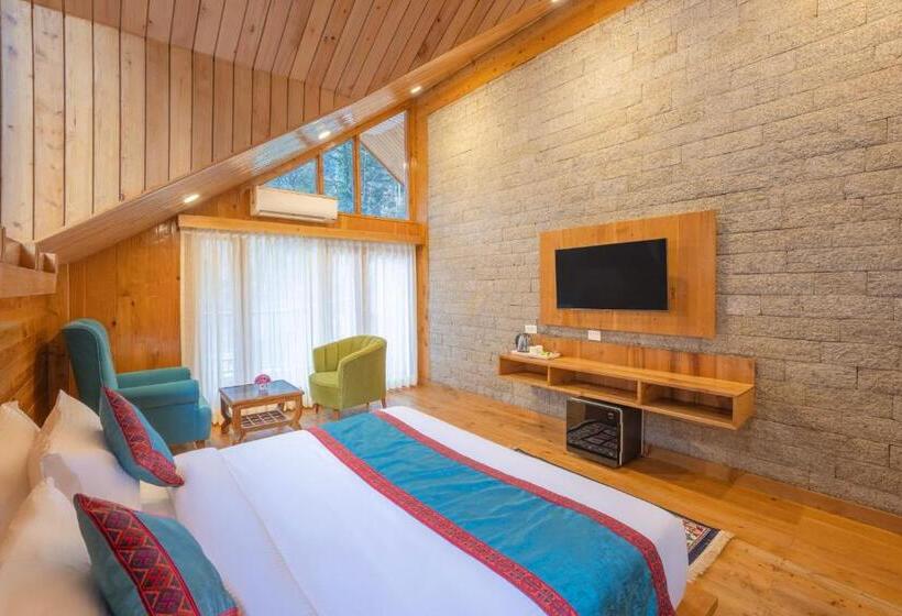 1 베드룸 수피리어 스위트, Bradhi   Echor Riverside Resort Jibhi