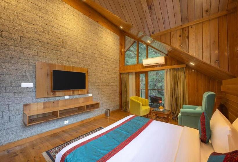 1 베드룸 수피리어 스위트, Bradhi   Echor Riverside Resort Jibhi