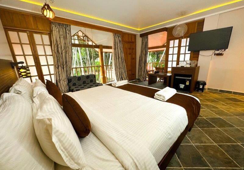 غرفة ديلوكس مطلّة علي البحر, Havelock Island Beach Resort