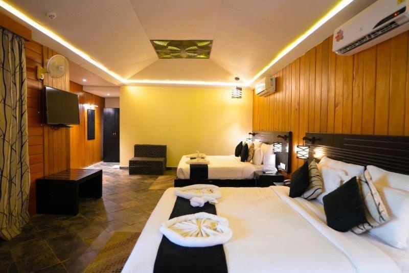 غرفة عائلية مطلّة علي الحديقة, Havelock Island Beach Resort