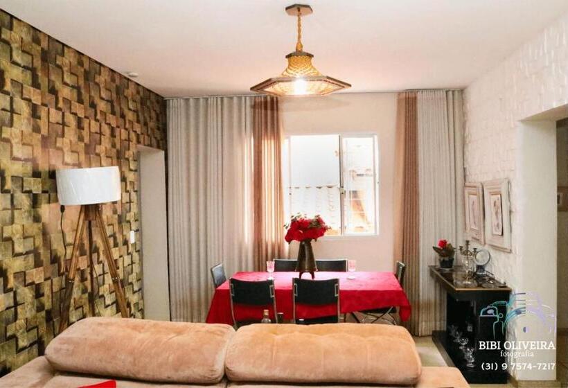 침실 1개 디럭스 빌라, Suíte Em Casa Com Piscina Em Belo Horizonte