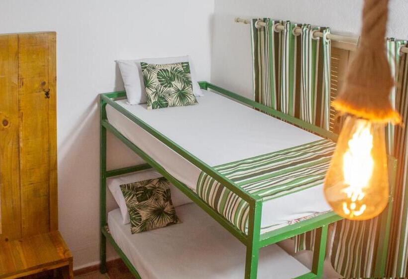 패밀리 룸 가든 전망, Green Haven Hostel Ilha Anchieta