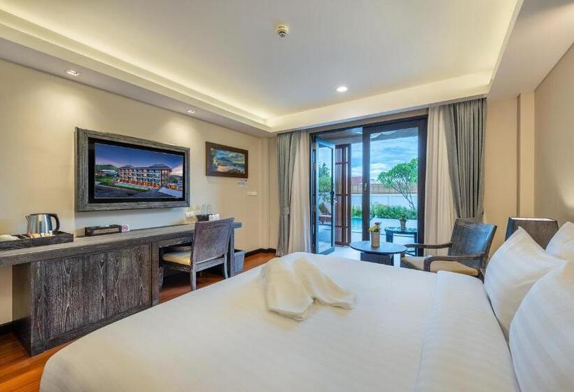 Номер Стандарт Вид на Бассейн, Treepana Boutique Hotel, Huahin